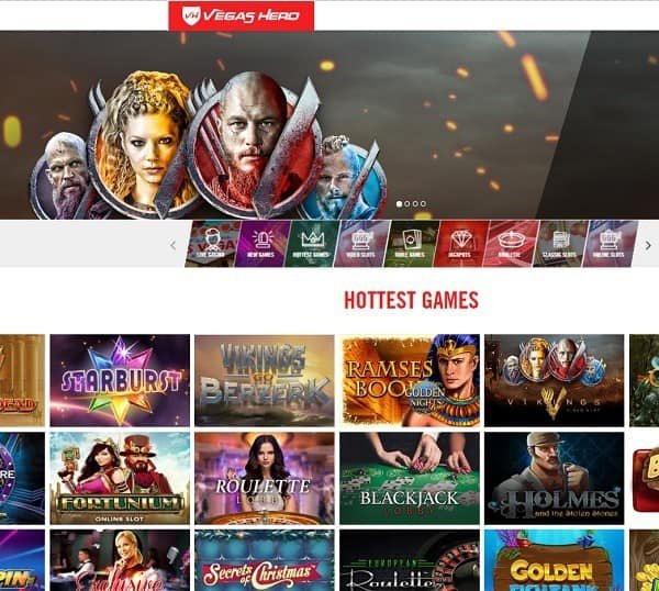 United Kingdom - vegas hero app
